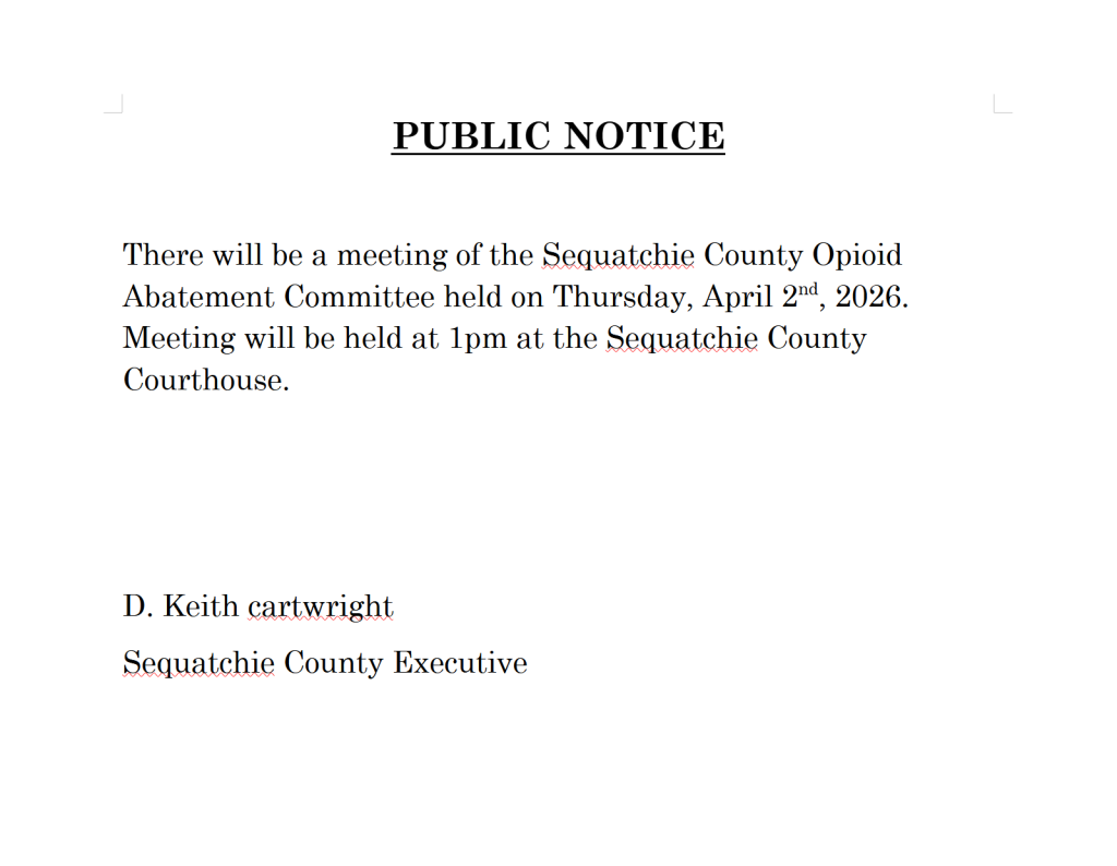 Featured image for: Opioid Abatement Committee Meeting Notice