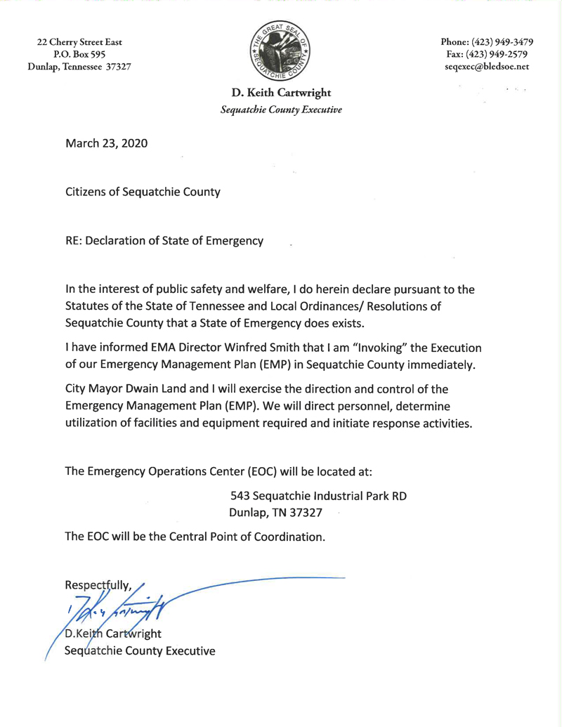Featured image for: COVID-19 Declaration of State of Emergency